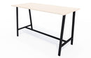 Milford Bar Leaner 1800x800 / Black / Washed Maple
