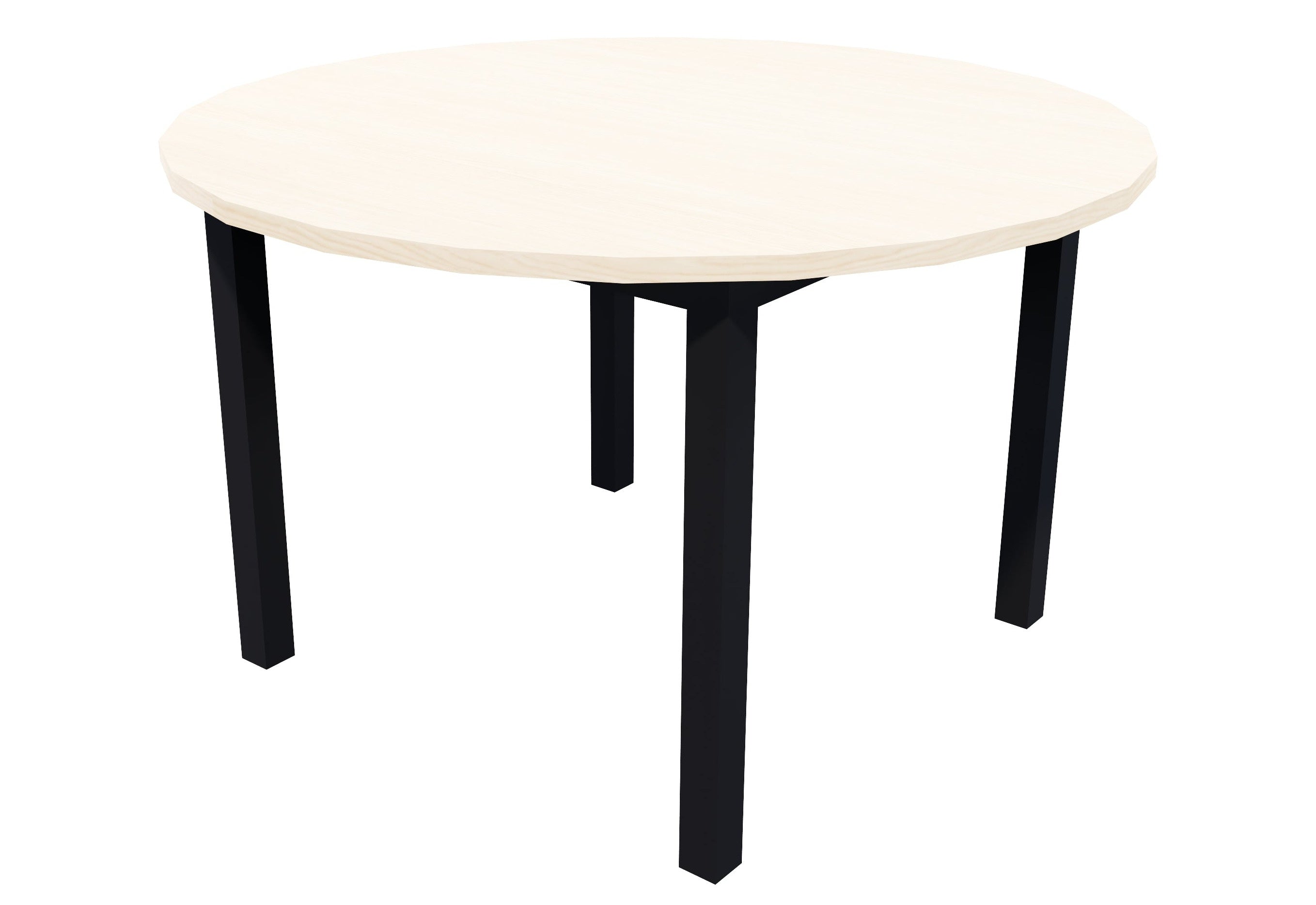 Milford Meeting Table 1200x1200 / Aged Ash