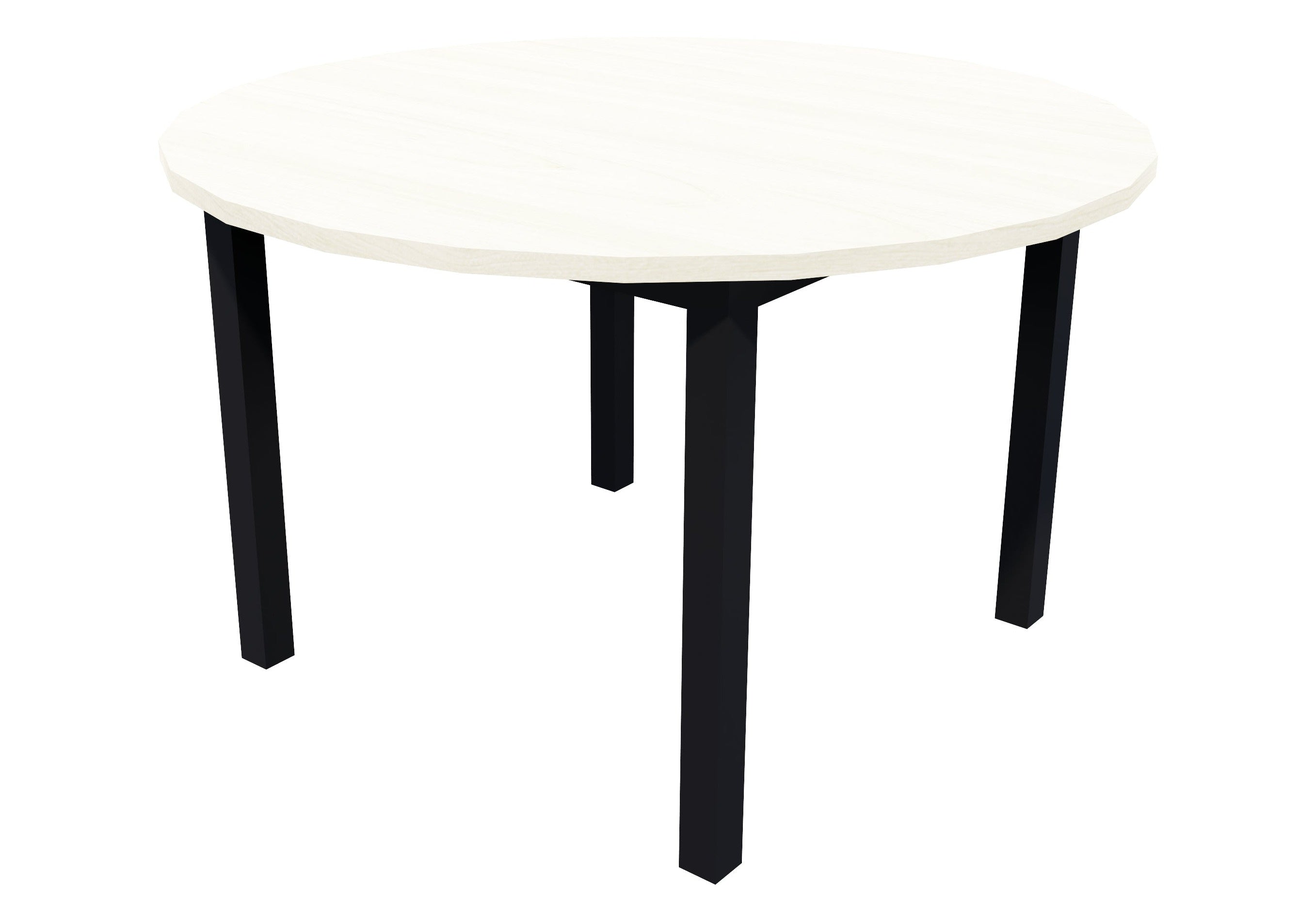 Milford Meeting Table 1200x1200 / Coastal Elm