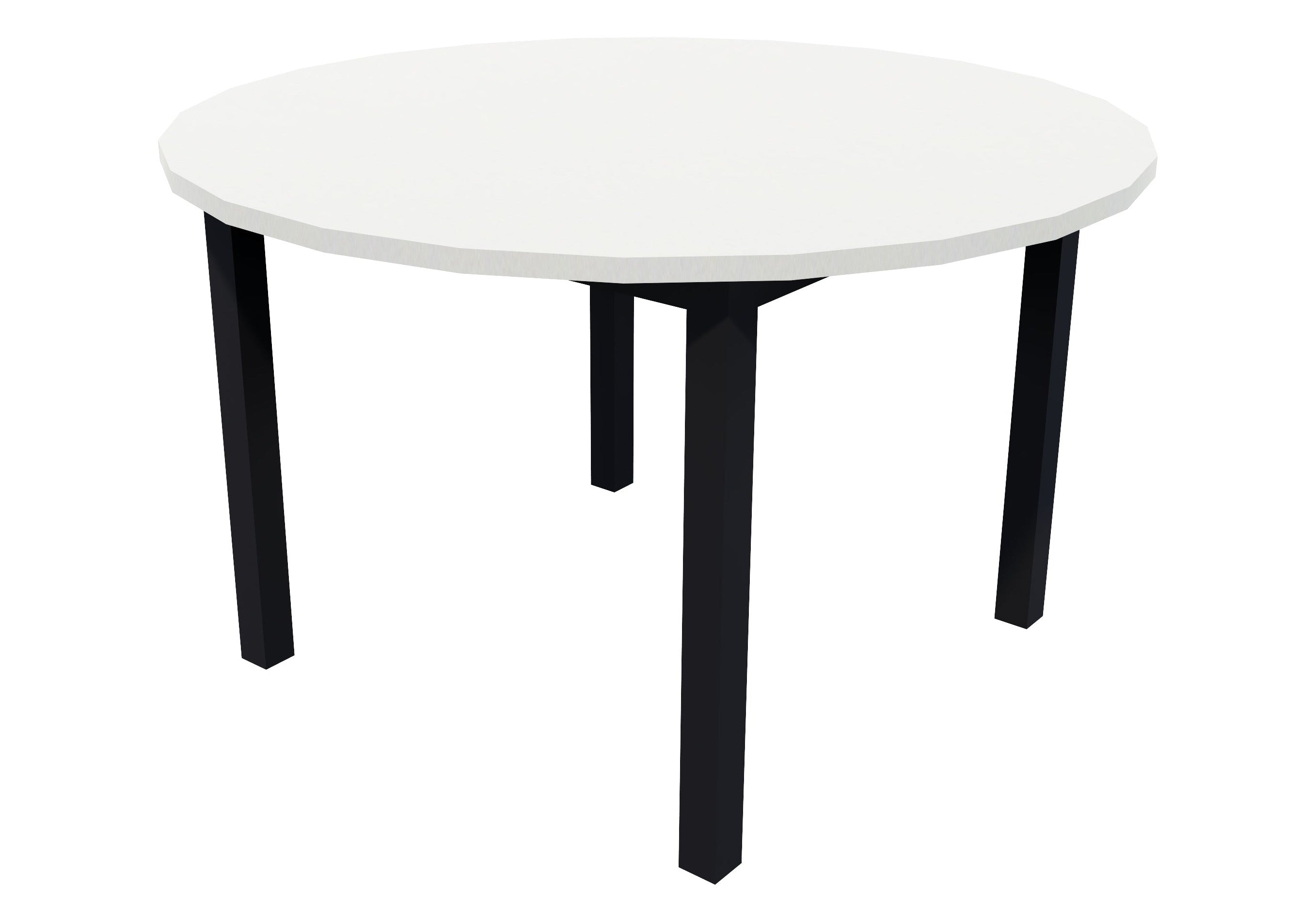 Milford Meeting Table 1200x1200 / Seal Grey