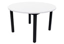 Milford Meeting Table 1200x1200 / Silver Strata