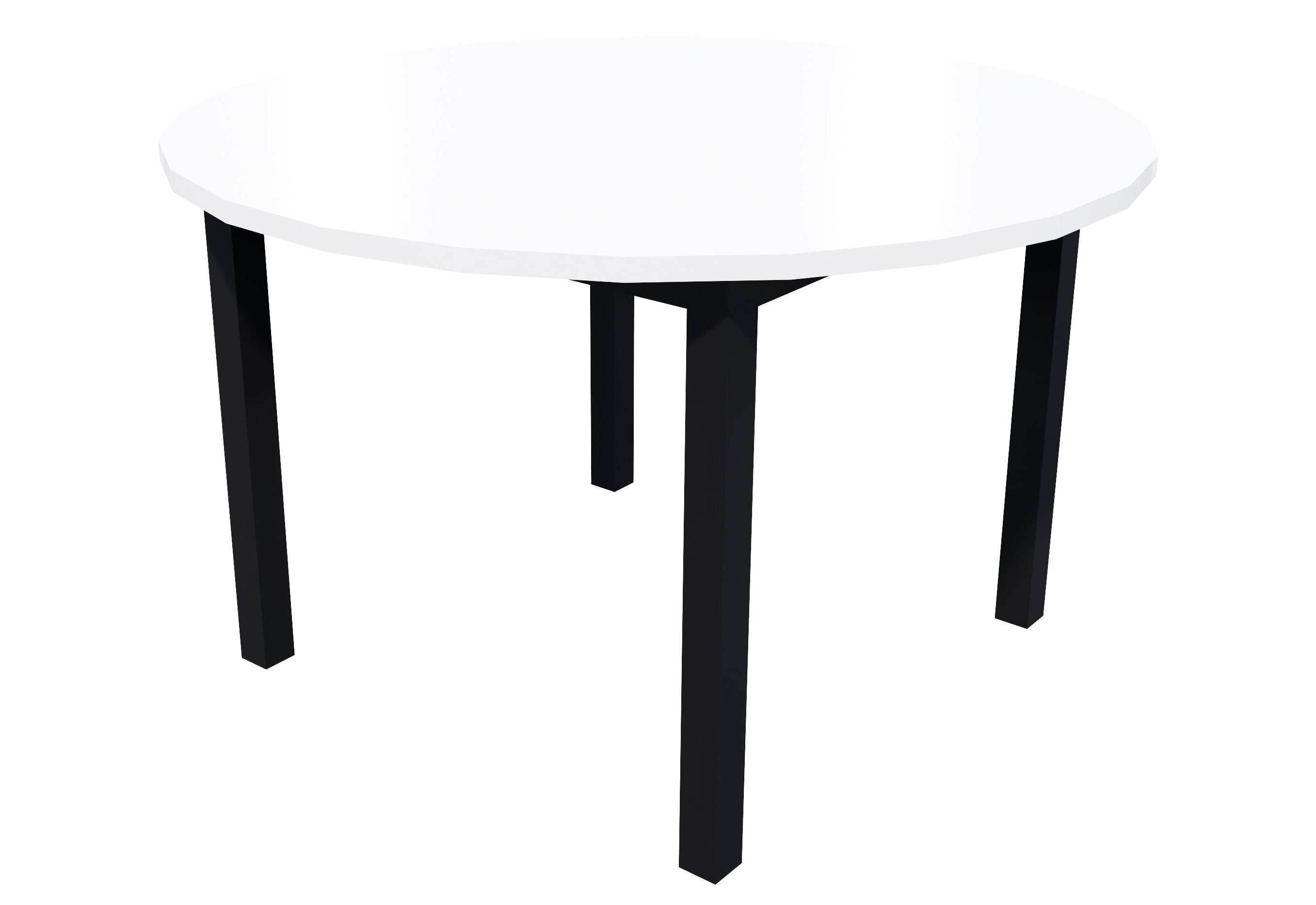 Milford Meeting Table 1200x1200 / White