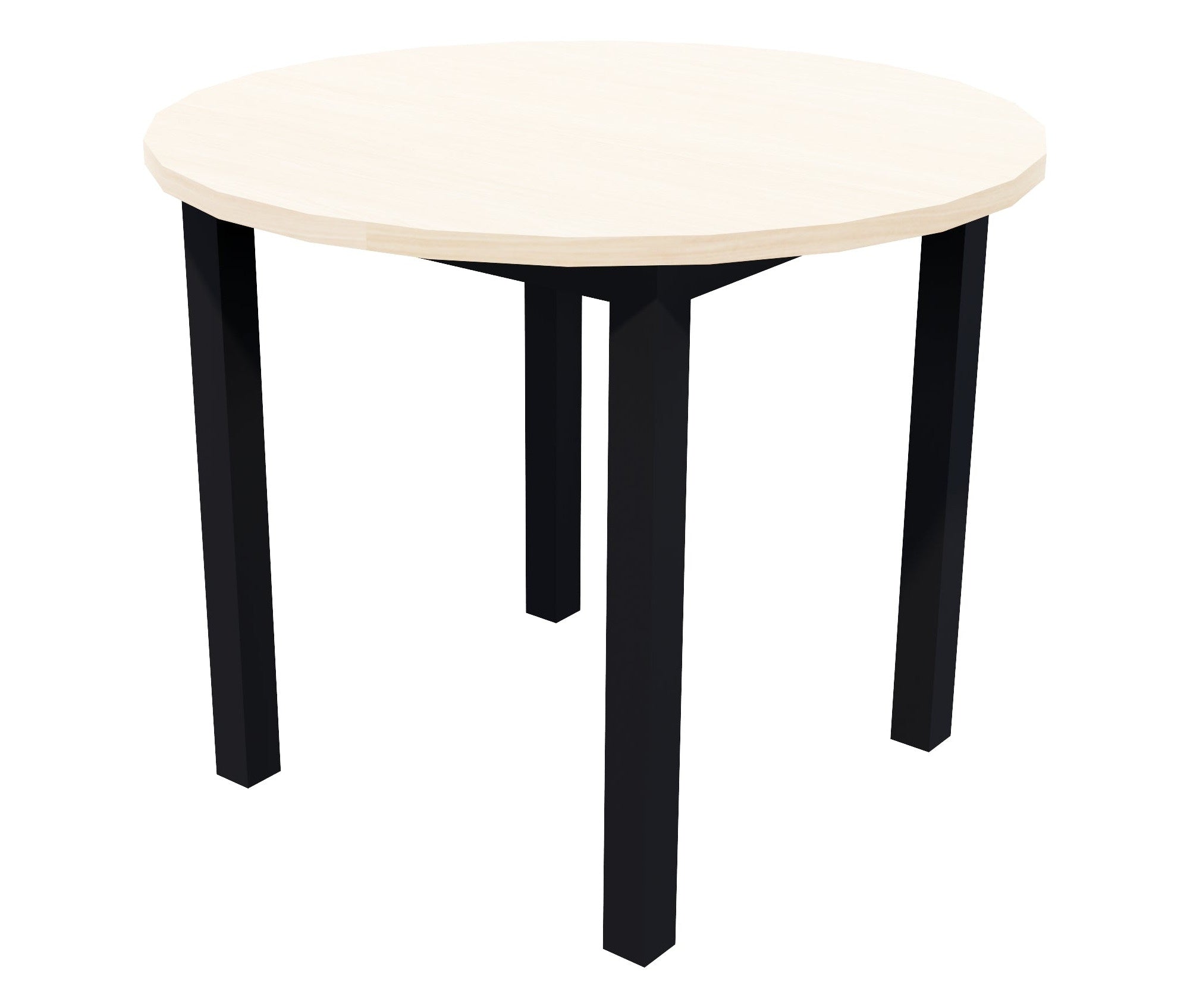 Milford Meeting Table 900x900 / Aged Ash