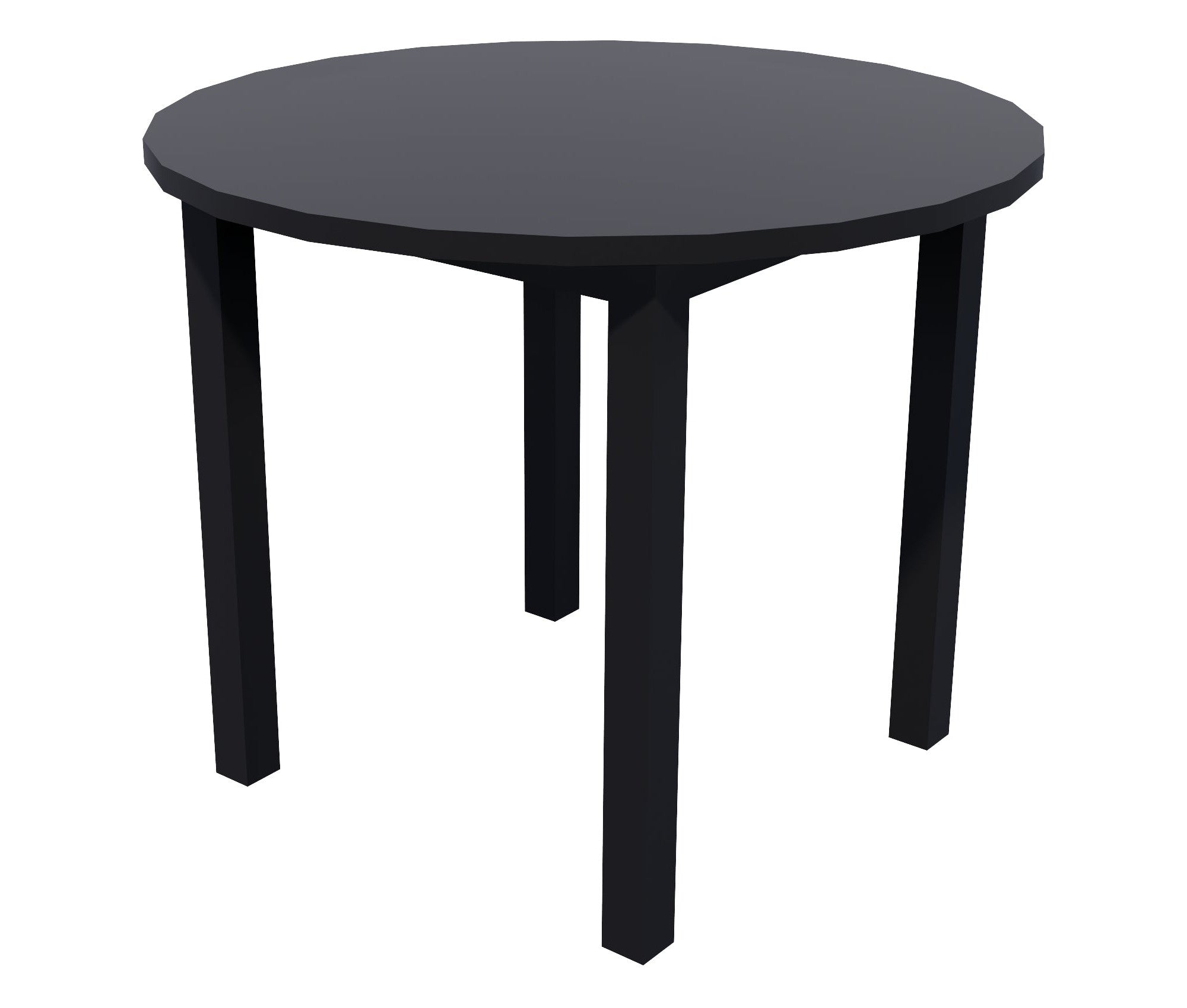 Milford Meeting Table 900x900 / Black
