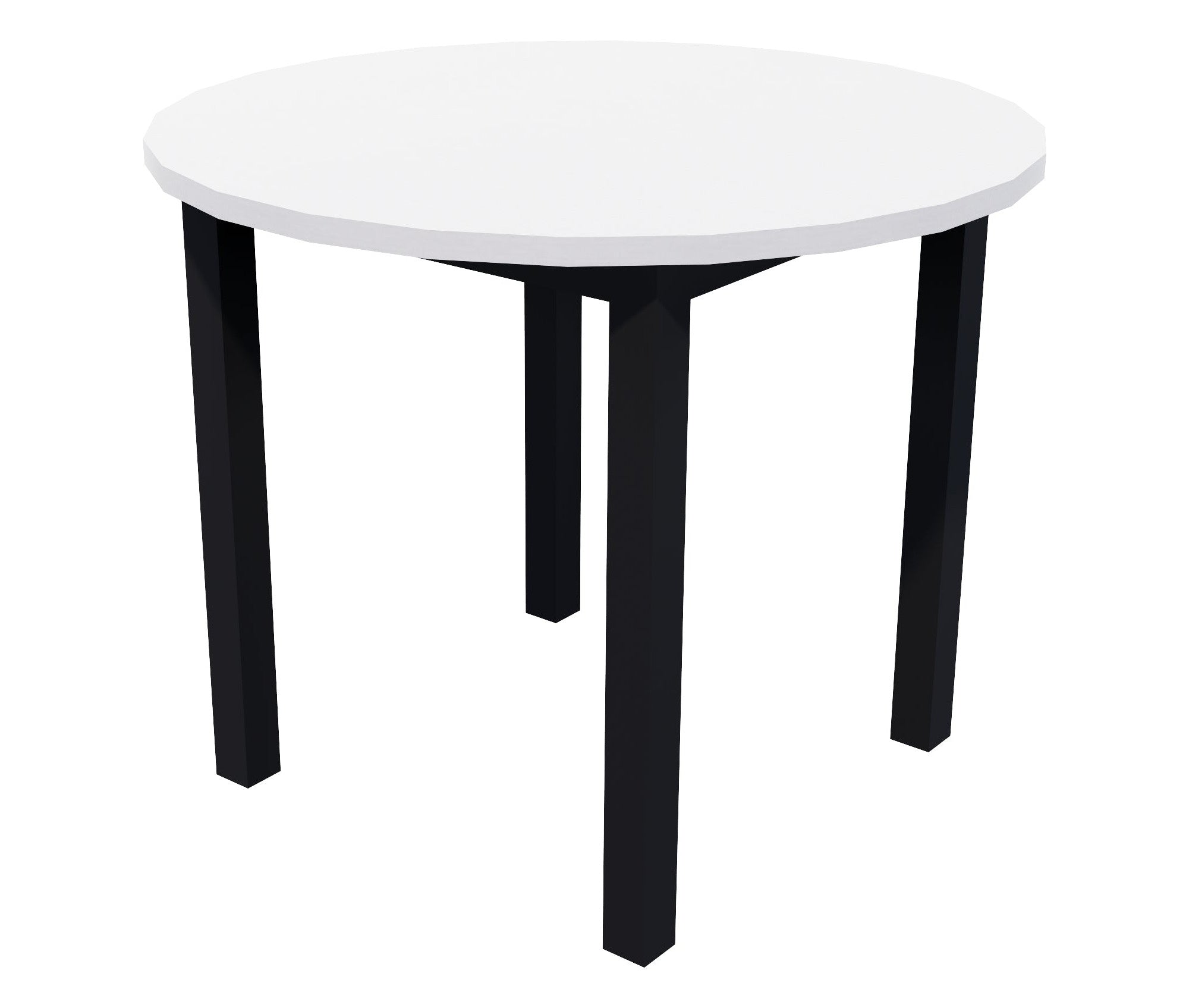 Milford Meeting Table 900x900 / Silver Strata