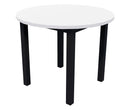Milford Meeting Table 900x900 / Silver Strata