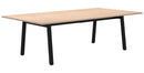 Modella II Frame Table 2000 x 1000 / Refined Oak / Black