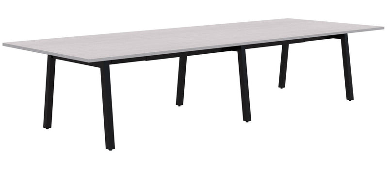 Modella II Frame Table 3600 x 1200 / Silver Strata / Black