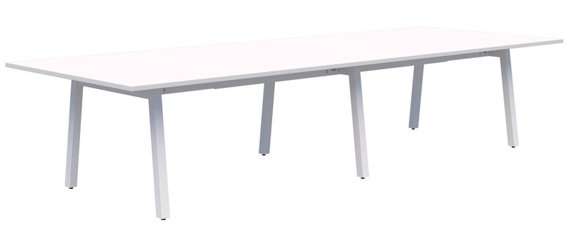 Modella II Frame Table 3600 x 1200 / Snow Velvet / White