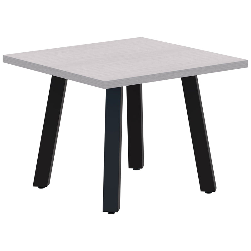 Modella II Square Coffee Table 600 x 600 / Silver Strata / Black