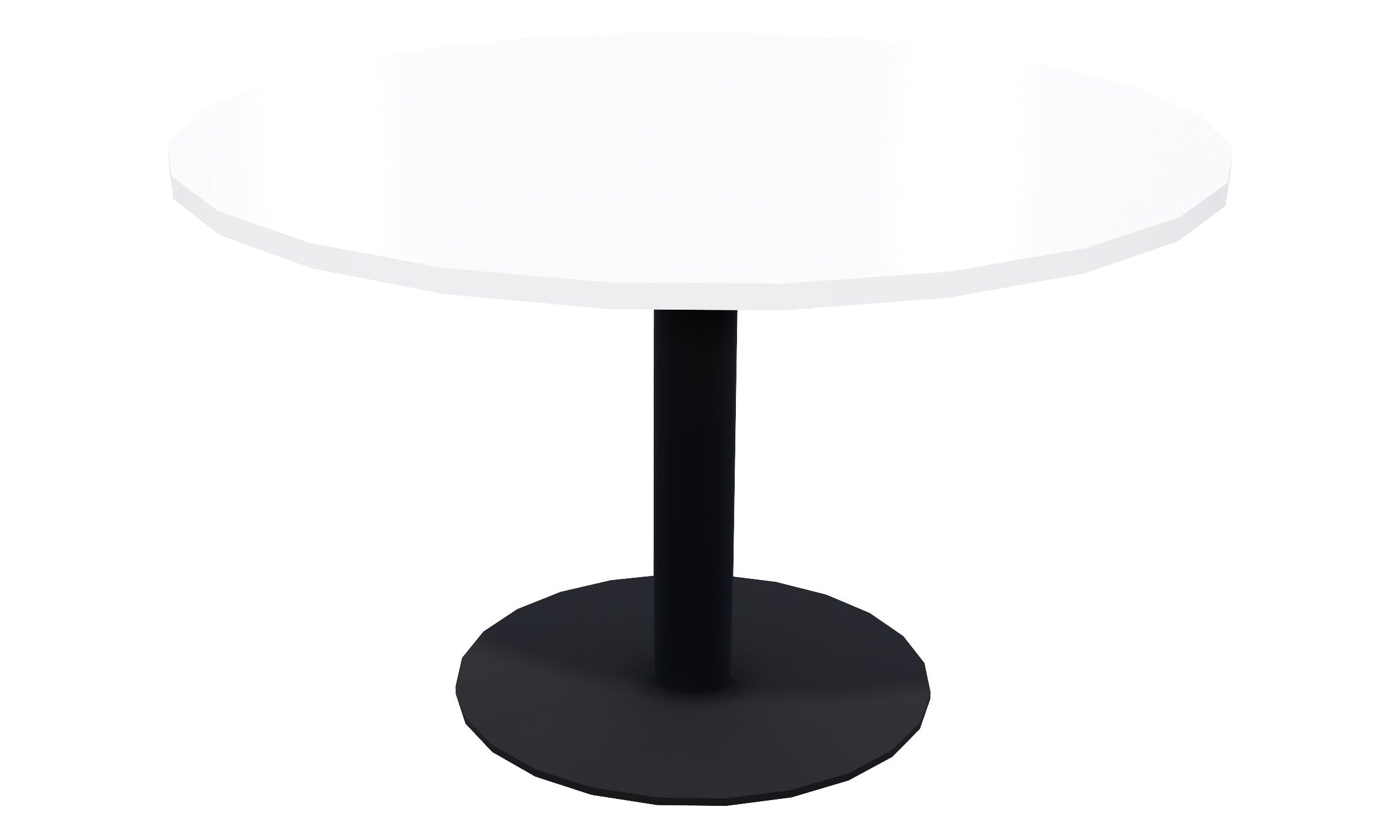Nelson Meeting Table 1200x1200 / White