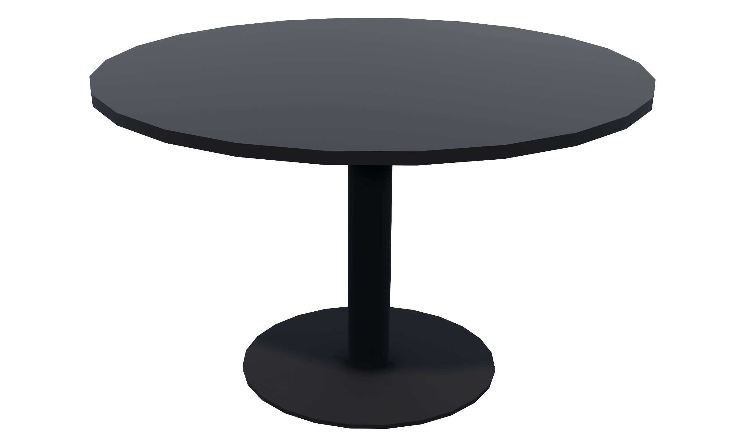 Nelson Meeting Table 900x900 / Black