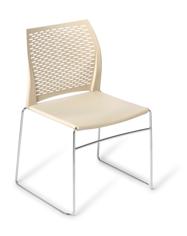 Net Chair Sand / Chrome