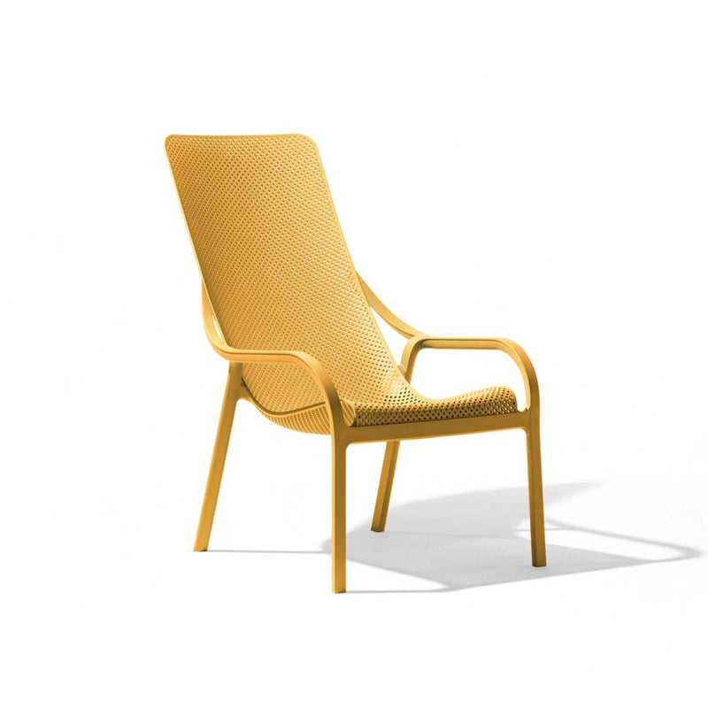 Net Lounge Chair Mustard Yellow