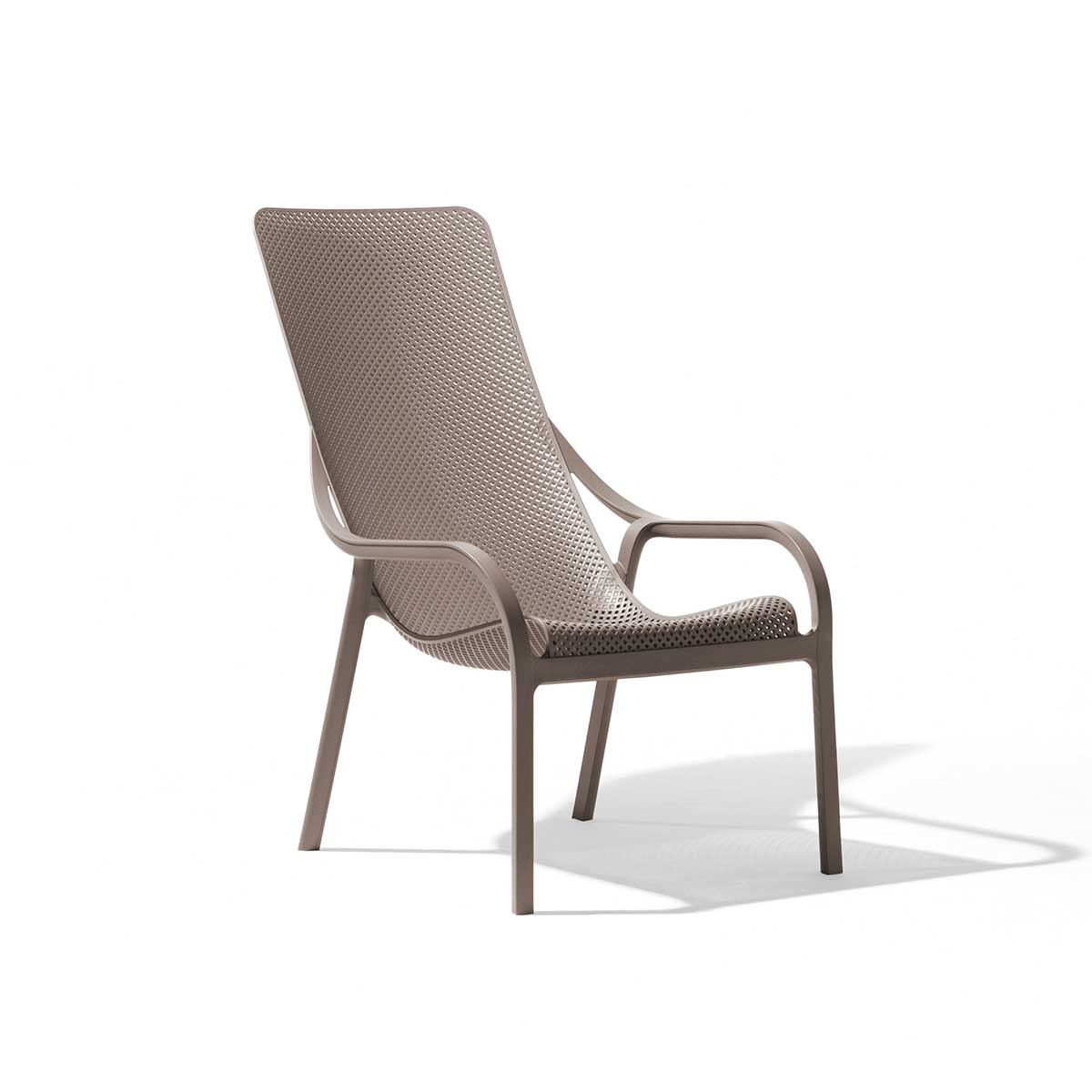 Net Lounge Chair Taupe