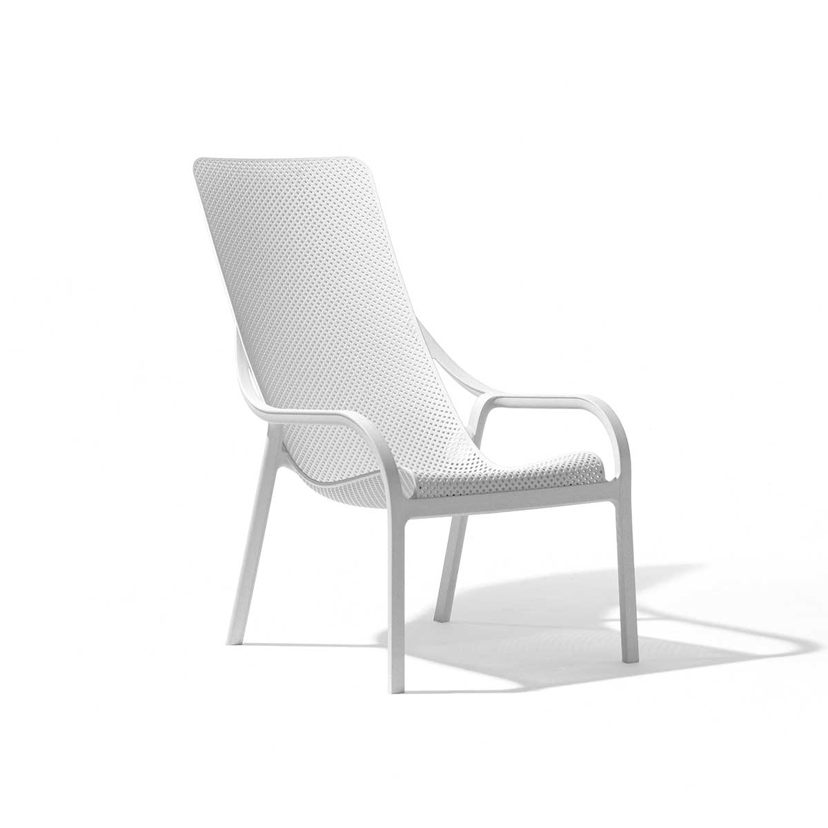 Net Lounge Chair White