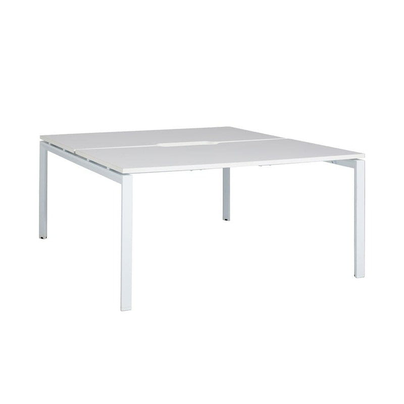 Novah Double Sided Shared Desk 1500 x 800 / White / White