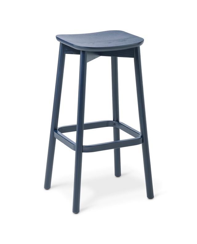 Orlo Bar Stool Navy Ash