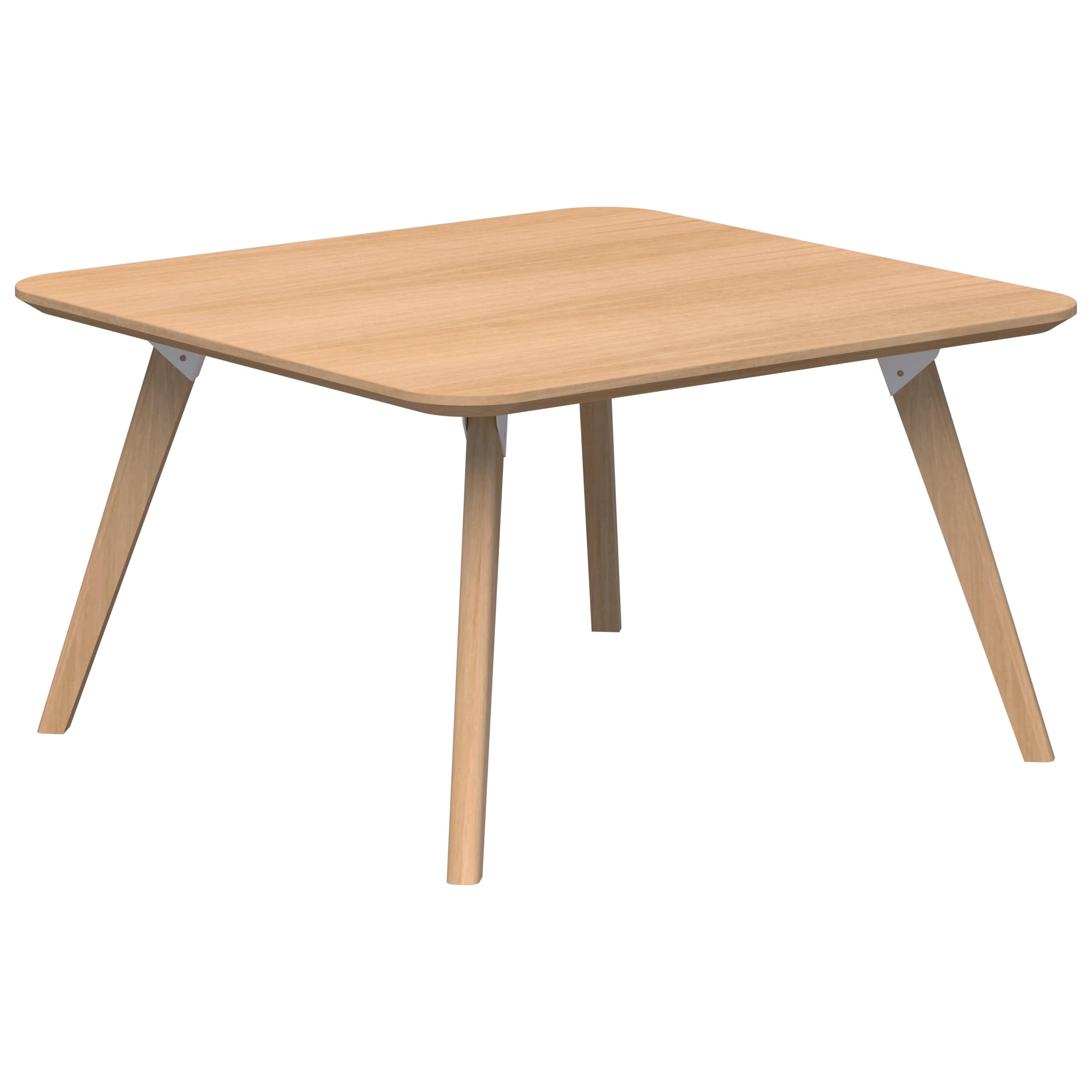 Oslo Coffee Table 600 x 600 / Tasmanian Ash Veneer / Natural Tasmanian Ash