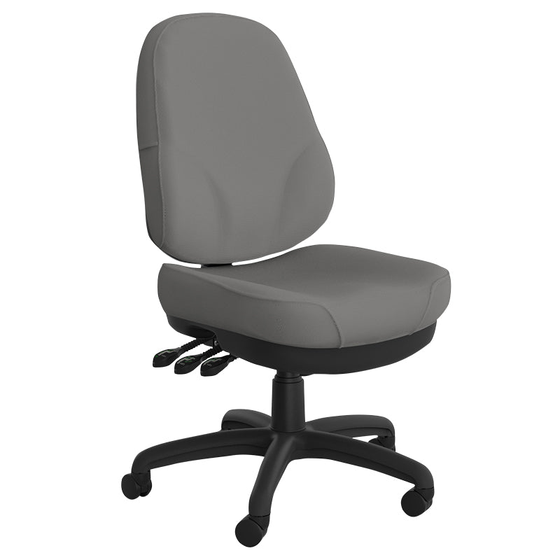 Plymouth Heavy Duty Chair Alloy Grey