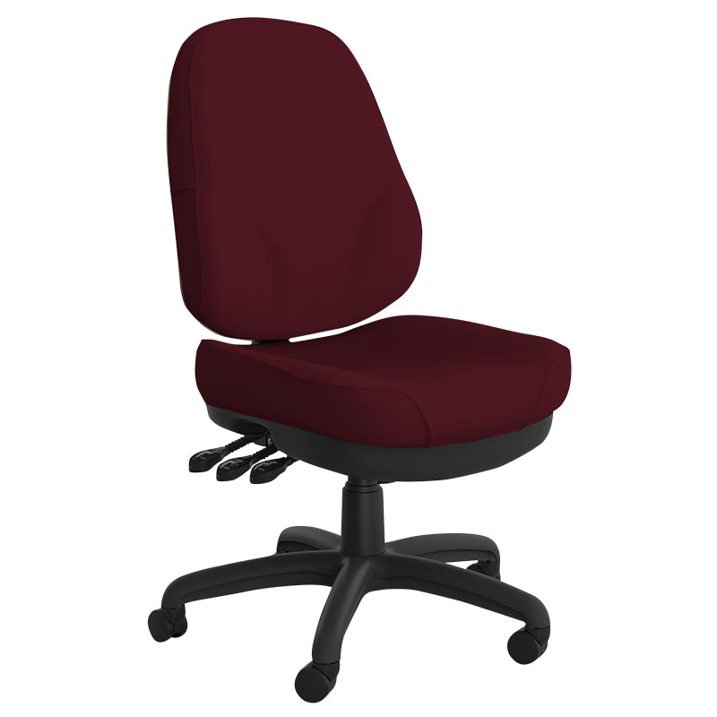 Plymouth Heavy Duty Chair Ruby Red