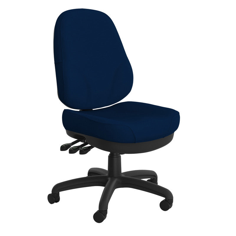 Plymouth Heavy Duty Chair Steel Blue