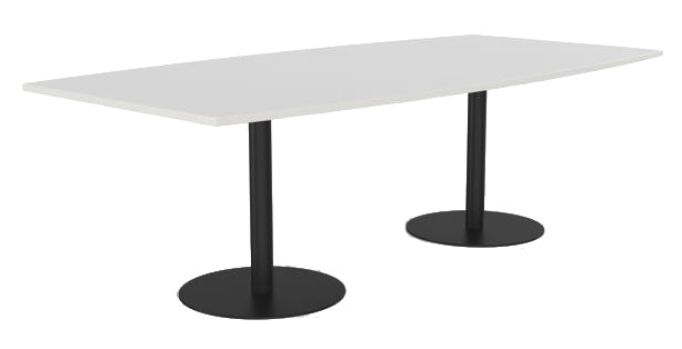 Polo Boat Boardroom Table Black / White