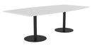Polo Boat Boardroom Table Black / White
