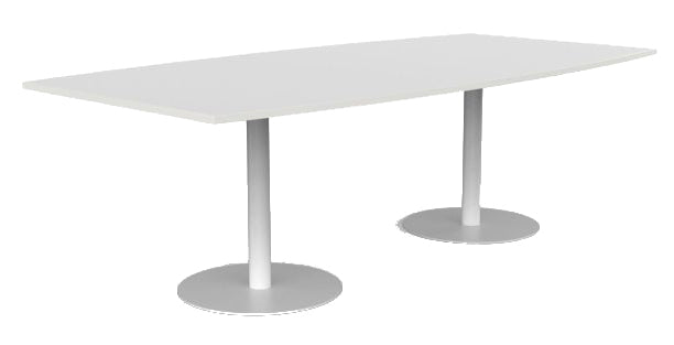 Polo Boat Boardroom Table White / White