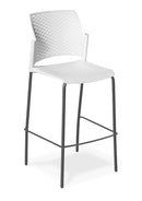 Punch Bar Stool White / Black