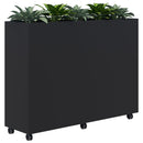 Rapid Mobile Planter inc. Artificial Plants 1200 x 1600 / Black / Option 1