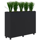 Rapid Mobile Planter inc. Artificial Plants 1200 x 1600 / Black / Option 2