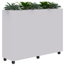 Rapid Mobile Planter inc. Artificial Plants 1200 x 1600 / White / Option 1