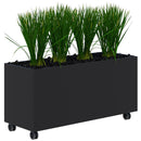 Rapid Mobile Planter inc. Artificial Plants 600 x 1200 / Black / Option 2