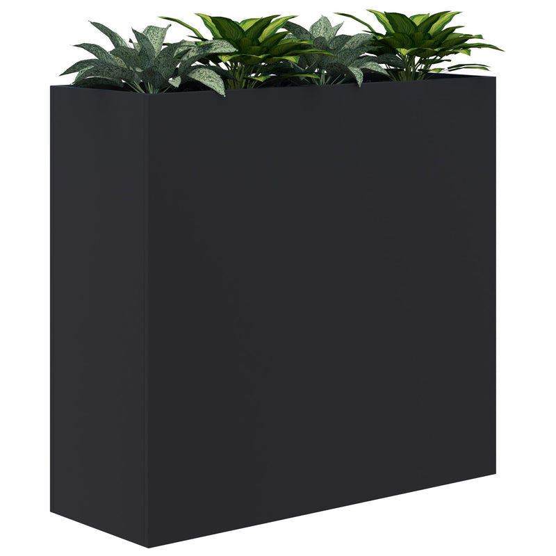 Rapid Planter & Artificial Plants 1200 x 1200 / Black / Option 1