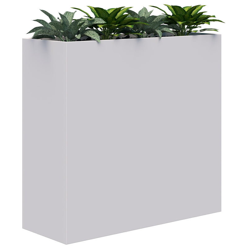 Rapid Planter & Artificial Plants 1200 x 1200 / White / Option 1