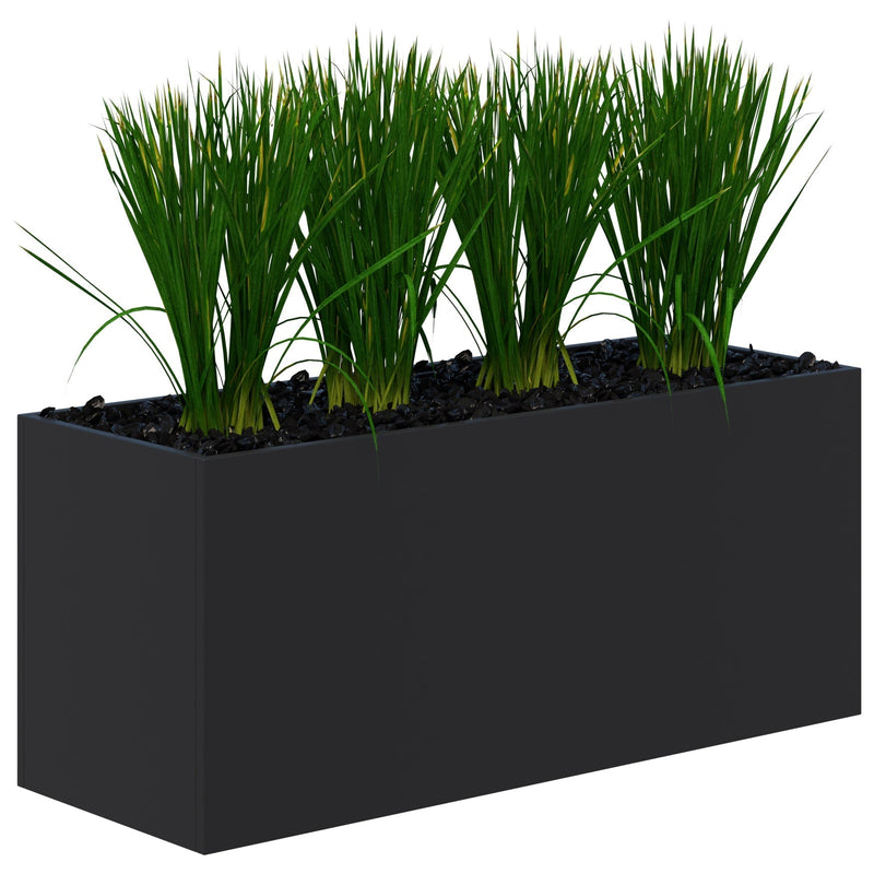 Rapid Planter & Artificial Plants 600 x 1200 / Black / Option 2
