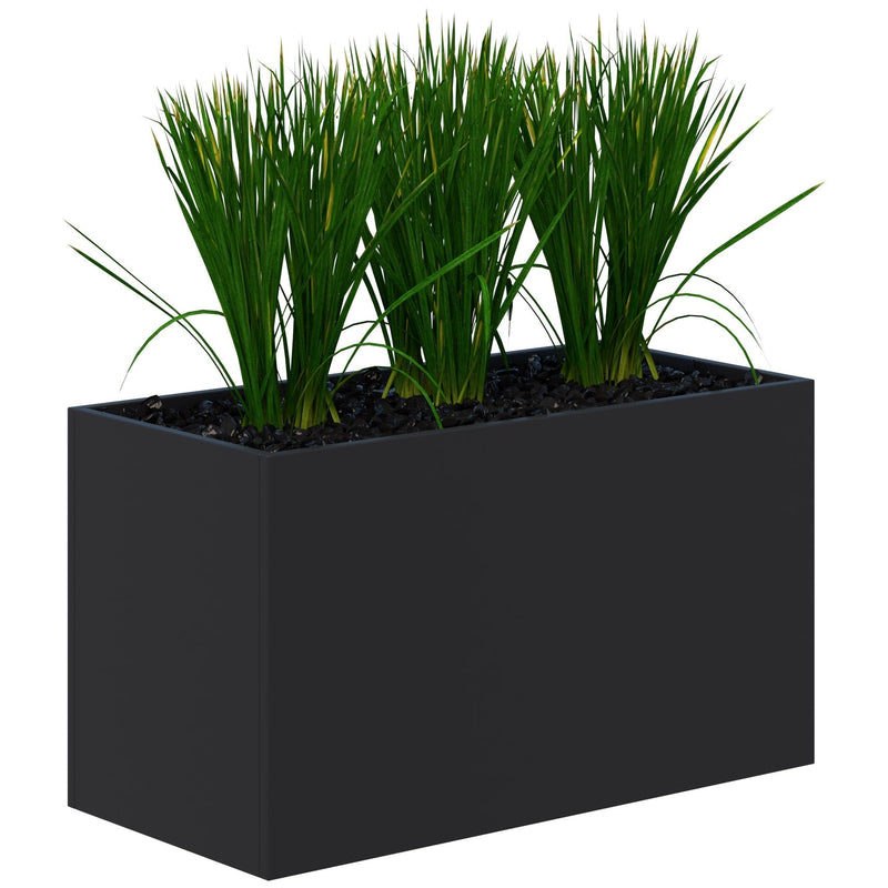 Rapid Planter & Artificial Plants 600 x 900 / Black / Option 2