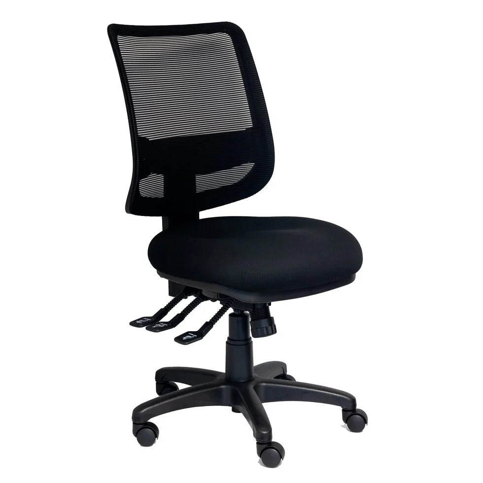Saga Mesh Back Chair Without