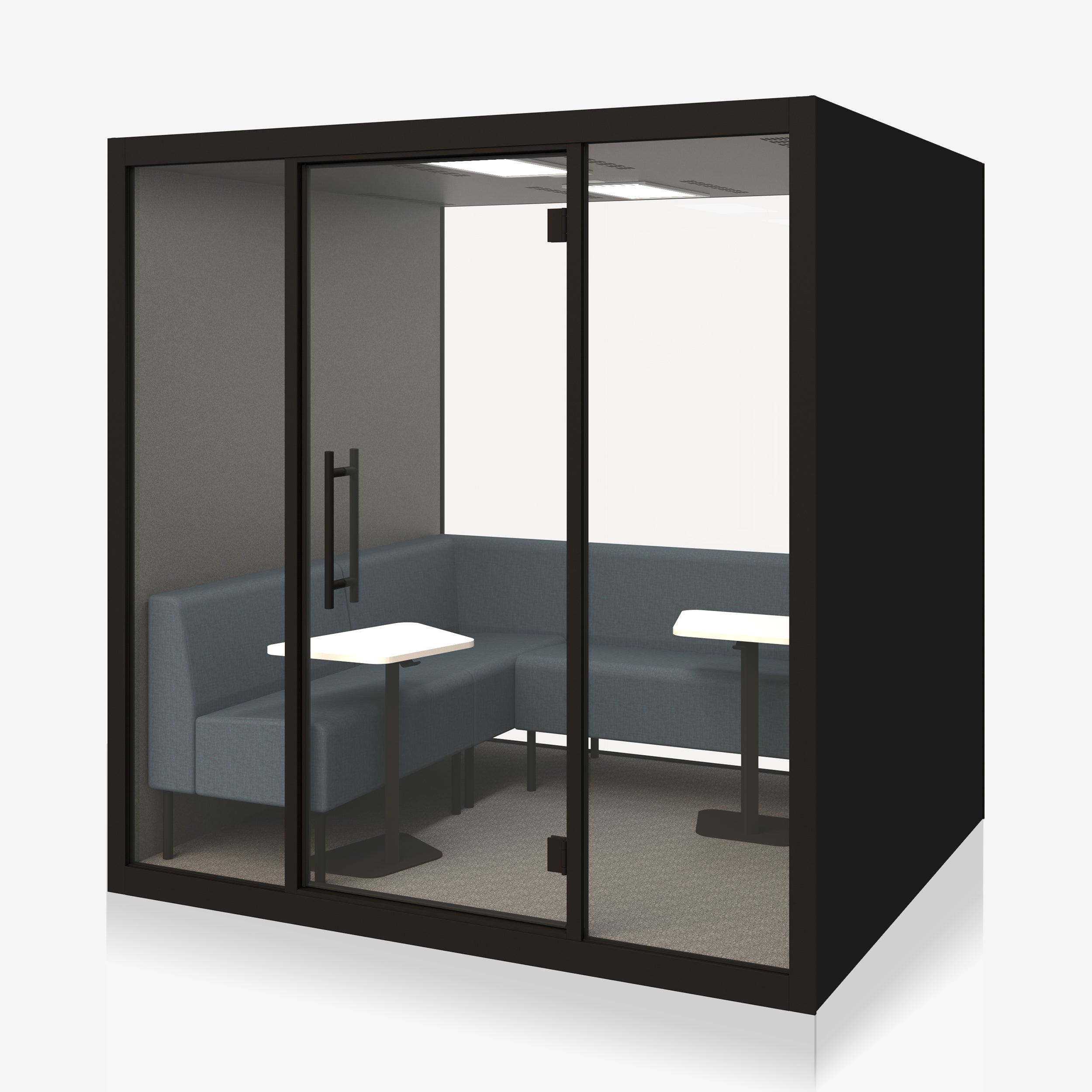 Silen Chatbox Quattro Black / Corner Sofa