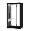 Silen Chatbox Solo Black / Fixed Height Desk