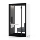 Silen Chatbox Solo White / Fixed Height Desk & Sofa