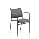 Sleek Mesh Back Visitor Chair With