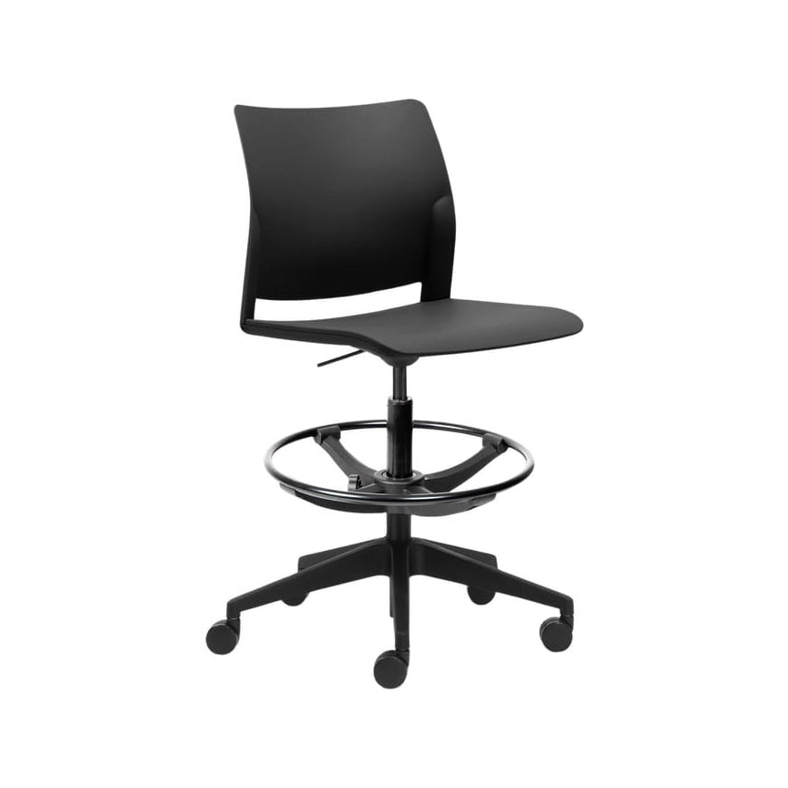 Solid Back Drafter Chair