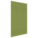 Sonic12 Wall Panel - V-Grooved Banana Green / V-Grooved Panel / 2000-2700H x 0-600Lx12mm