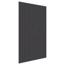 Sonic12 Wall Panel - V-Grooved Charcoal Grey / V-Grooved Panel / 2000-2700H x 0-600Lx12mm
