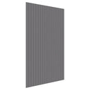 Sonic12 Wall Panel - V-Grooved Grey / V-Grooved Panel / 2000-2700H x 0-600Lx12mm
