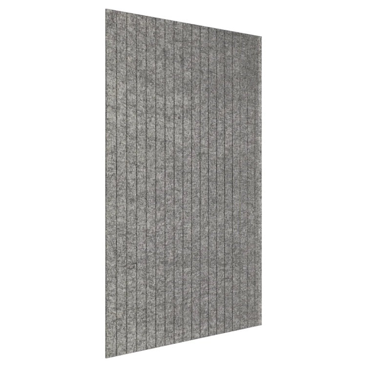 Custom-Sized Acoustic Wall Panels - V-Groove Design - 12mm Thickness