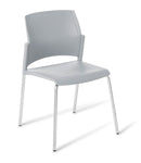 Spring 4-Leg Chair Smoke / Chrome