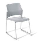 Spring Sled Chair Smoke / Chrome